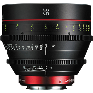 Canon CN - E 35mm EF Cinema Prime T1.5 L F
